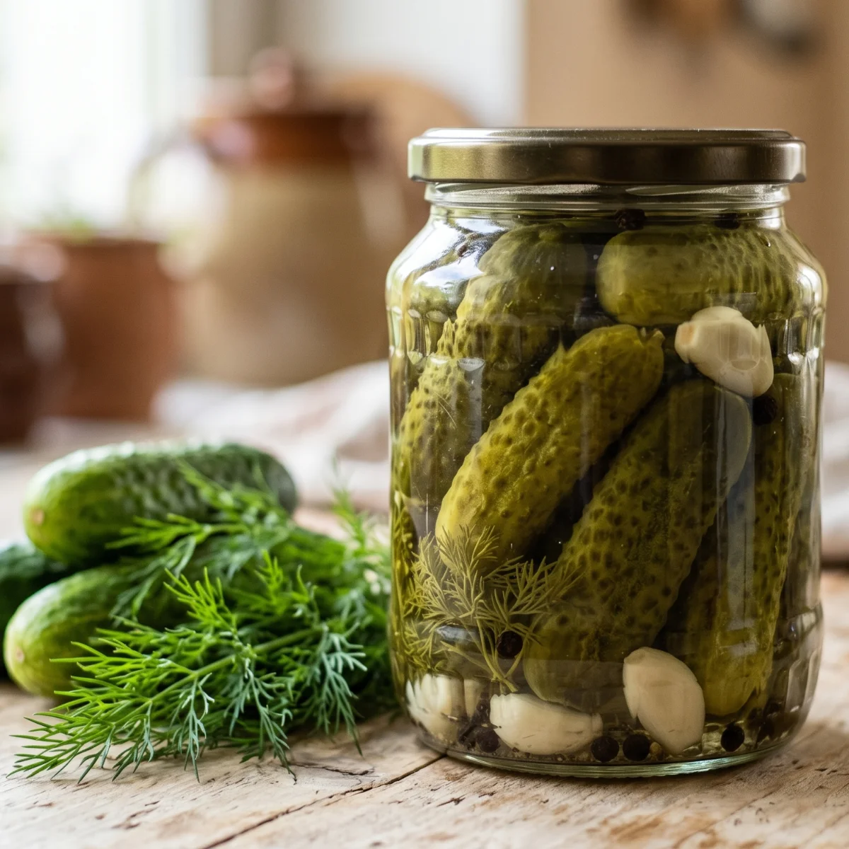 Jak zavařit okurky, aby byly křupavé? Postup a doba sterilizace